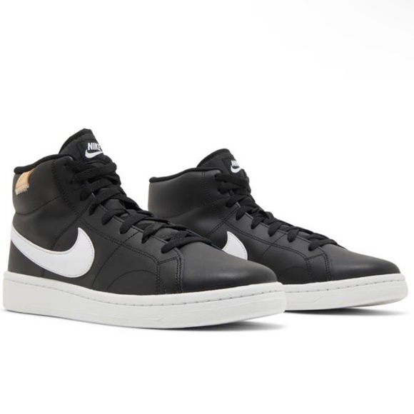 Nike Men’s Court Royale 2 Mid
Black/White Onyx/White
Style CQ9179-001 - Picture 4 of 16
